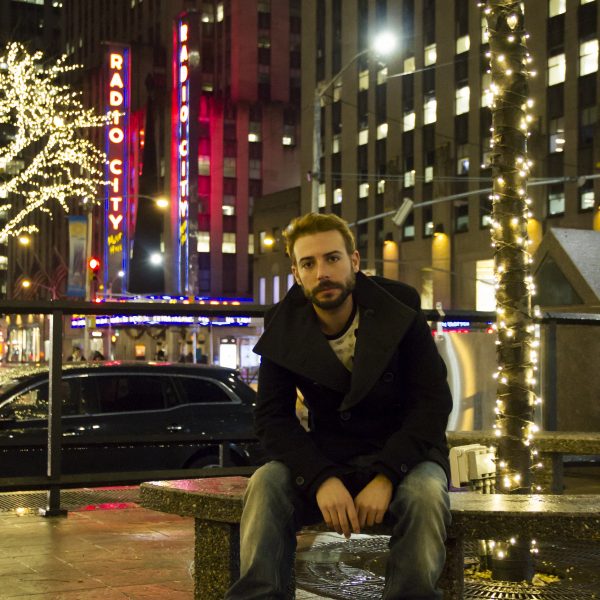 Danny in Manhattan (New York). Portrait by Chris Meadows