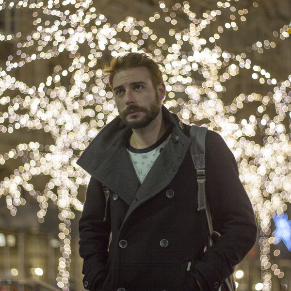 Danny in Manhattan (New York). Portrait by Chris Meadows