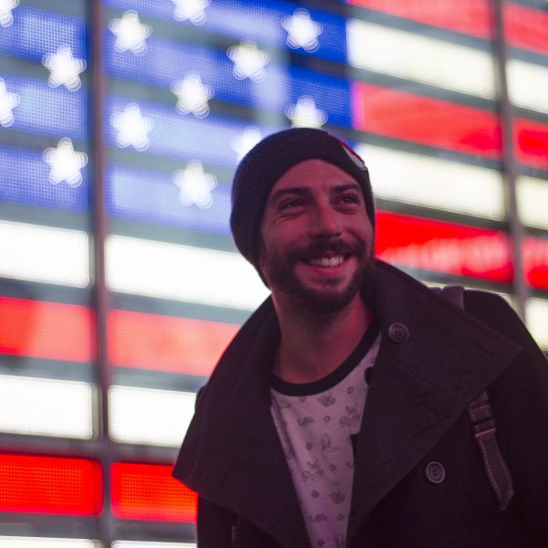 Danny in Manhattan (New York). Portrait by Chris Meadows